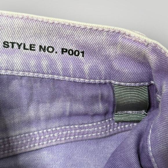 PURPLE BRAND Patch Repair Low Rise Jeans 'White' sz 28 L32 - Picture 7 of 14